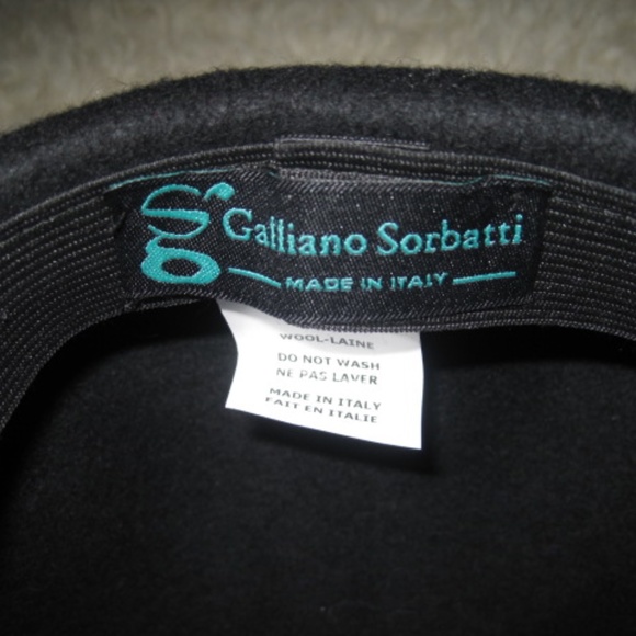 Galliano Sorbatti Wool Beret Hat - Picture 5 of 9
